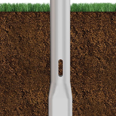 direct buried in-ground cross section