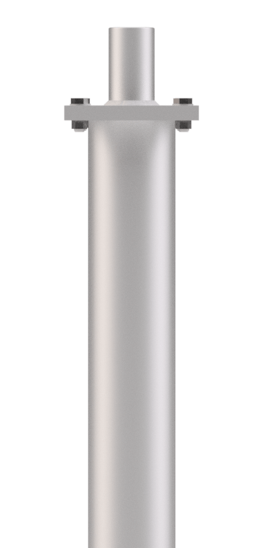 single cross arm on pole