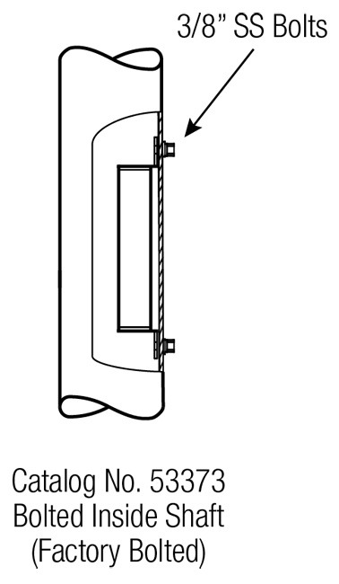 Diagram of Second Mode damper on a pole