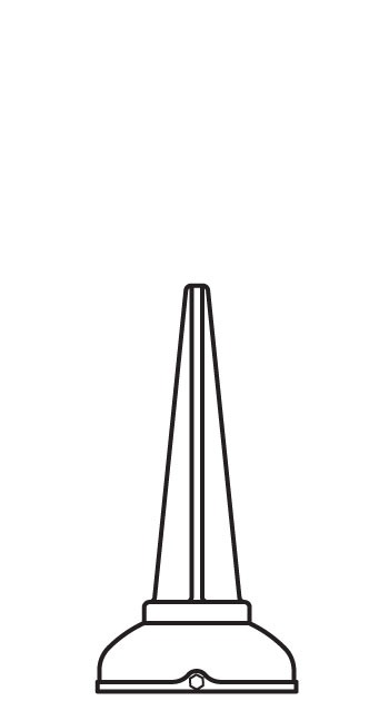Drawing of F0007 Finial