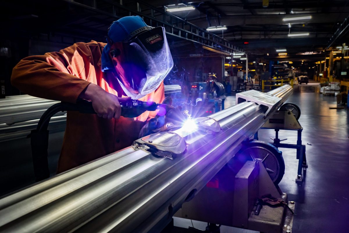 Welding a Fluted Tri-Chamber