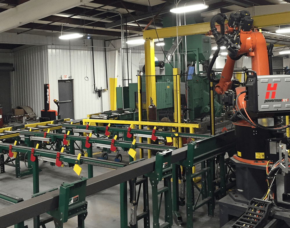Steel plant robot