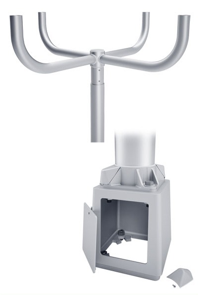 quad bullhorn 90 arm t-base