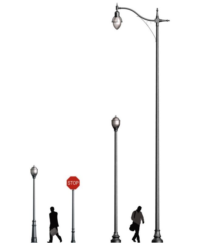 assortment of ped pole types
